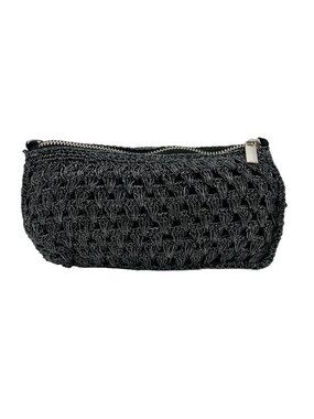 MMs Brands Gray and Black Sequin Evening Bag
